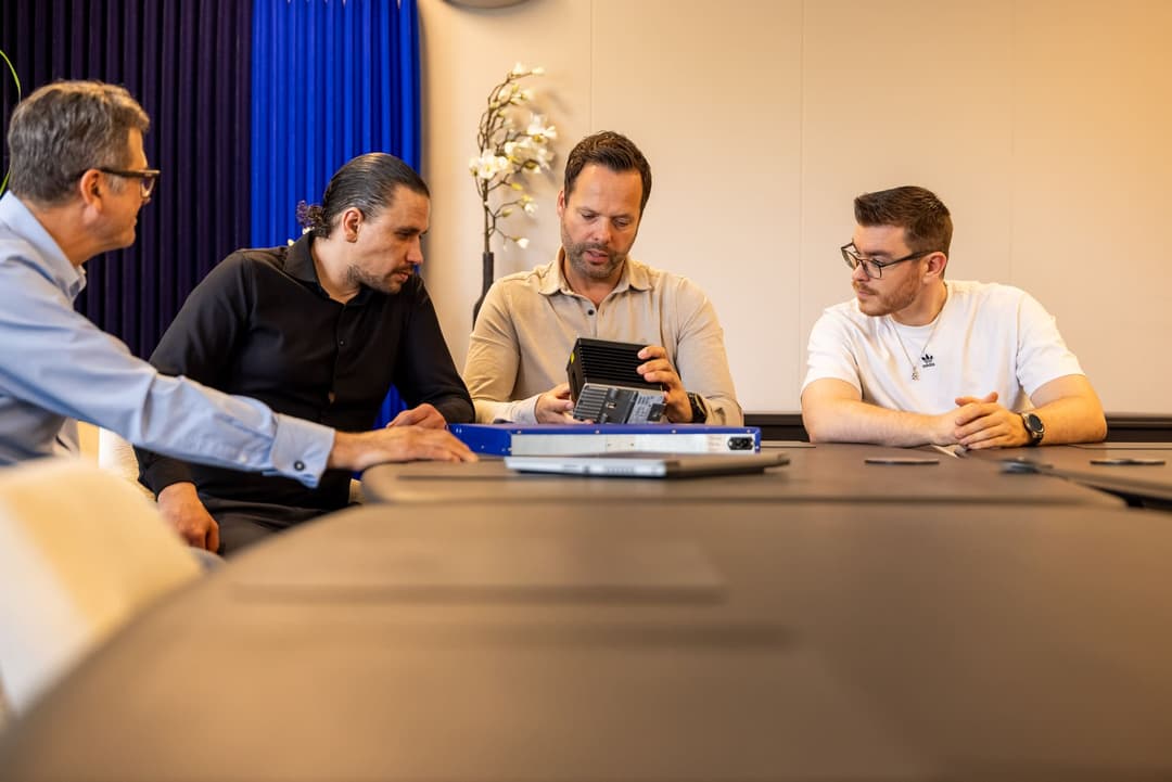 Équipe 4net au travail
