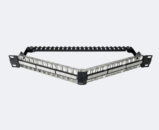 Dätwyler patchpanel voor netwerkbekabeling